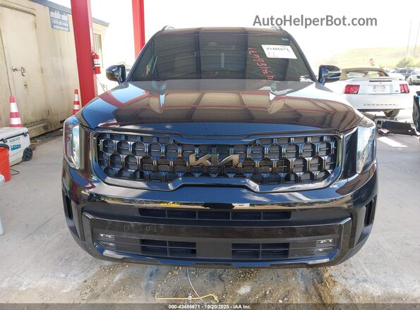 5XYP5DGC4RG448871 2024 KIA TELLURIDE Black Widok wnętrza z tyłu