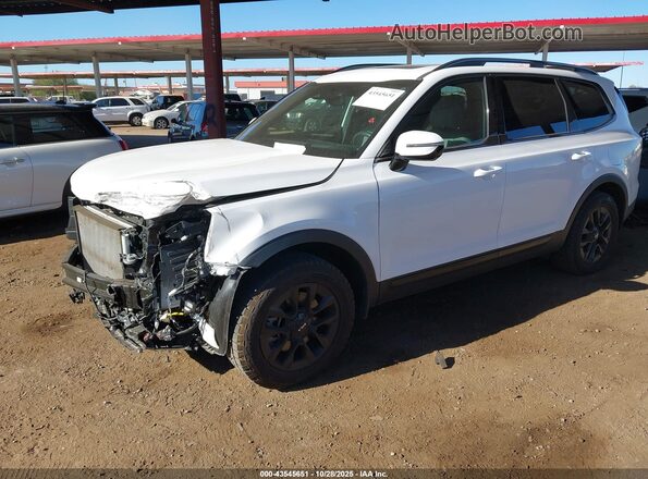 5XYP5DGC5RG471723 2024 KIA TELLURIDE White Vista tres cuartos delantera izquierda