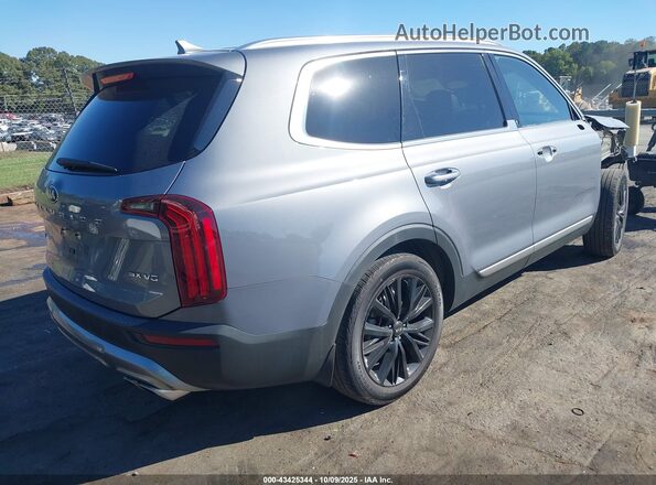 5XYP5DHC0MG097366 2021 KIA TELLURIDE Gray Trasero derecho