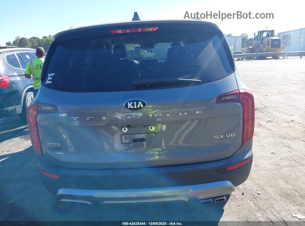 5XYP5DHC0MG097366 2021 KIA TELLURIDE Gray 
