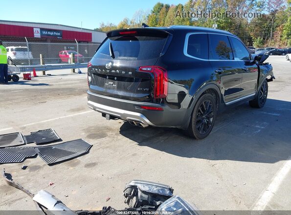 5XYP5DHC1LG082907 2020 KIA TELLURIDE Коричневый Задняя правая четверть