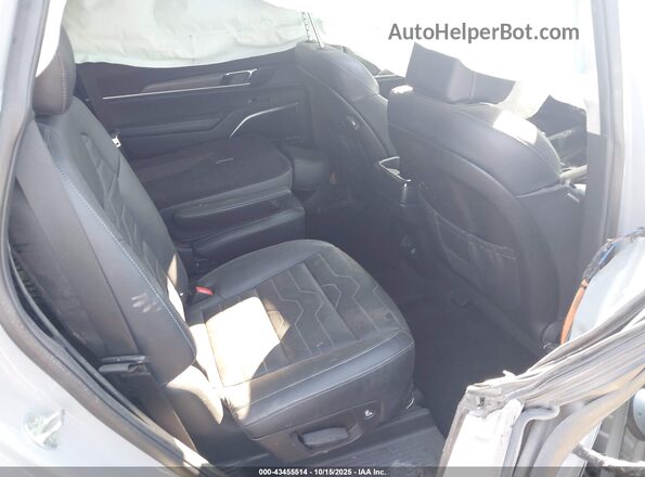 5XYP5DHC1NG217760 2022 KIA TELLURIDE Gray Widok naklejki z numerem VIN