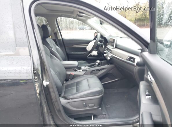 5XYP5DHC1NG253464 2022 KIA TELLURIDE Черный Вид салона спереди