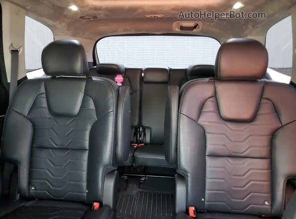 5XYP5DHC2MG139407 2021 KIA TELLURIDE Black Widok tylnych siedzeń