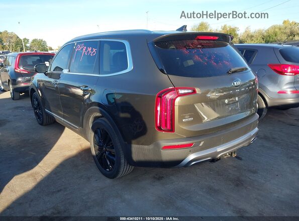 5XYP5DHC3LG023406 2020 KIA TELLURIDE Black Rear left