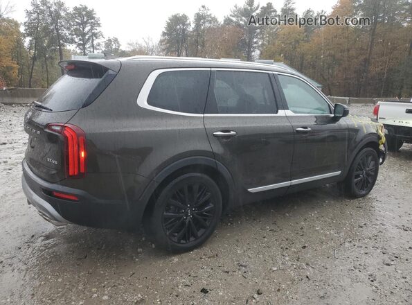 5XYP5DHC3LG062755 2020 KIA TELLURIDE Зеленый Задняя правая четверть