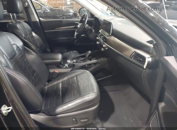 5XYP5DHC3LG074422 2020 KIA TELLURIDE Black Вид салону спереду