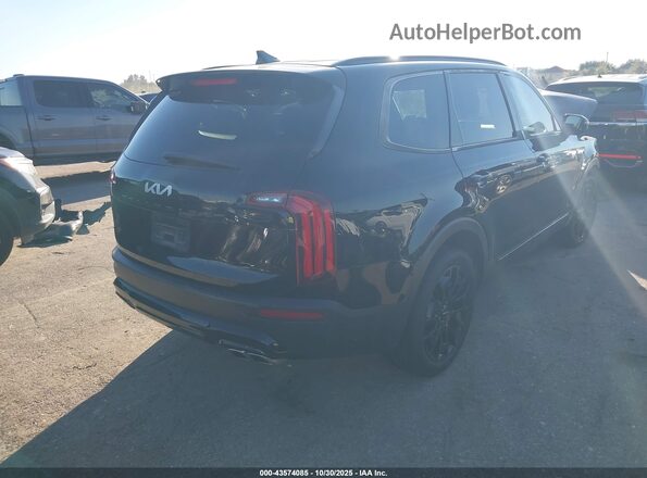 5XYP5DHC4NG221379 2022 KIA TELLURIDE Черный Задняя правая четверть
