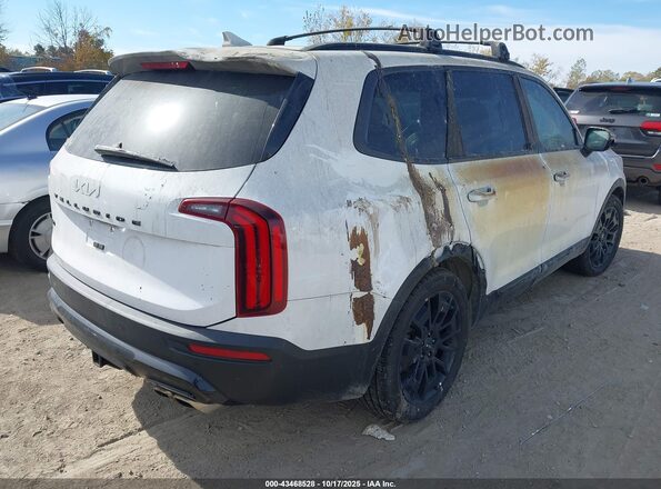 5XYP5DHC5NG303086 2022 KIA TELLURIDE White Задня права чверть