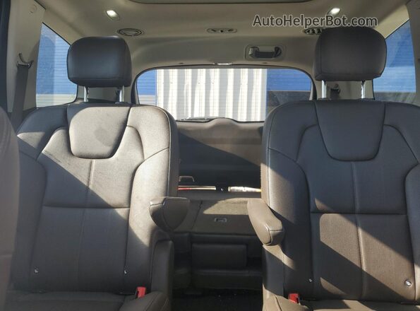 5XYP5DHC6LG024601 2020 KIA TELLURIDE Black Rear seats view