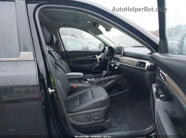 5XYP5DHC6NG309625 2022 KIA TELLURIDE Black Вид салону спереду