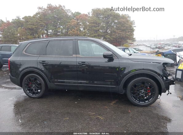 5XYP5DHC6NG309625 2022 KIA TELLURIDE Black Вид задньої частини салону