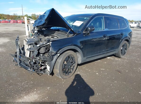 5XYP5DHC8MG095784 2021 KIA TELLURIDE Black Передня ліва чверть