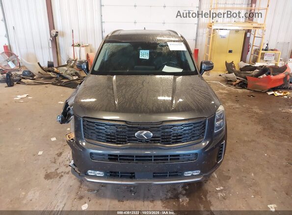 5XYP5DHC9LG023653 2020 KIA TELLURIDE Серый Вид щитка приборов