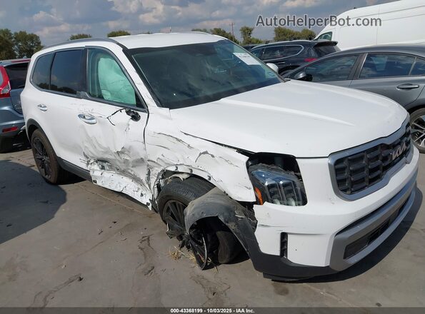 5XYP64GC2PG362386 2023 KIA TELLURIDE Белый Вид спереди
