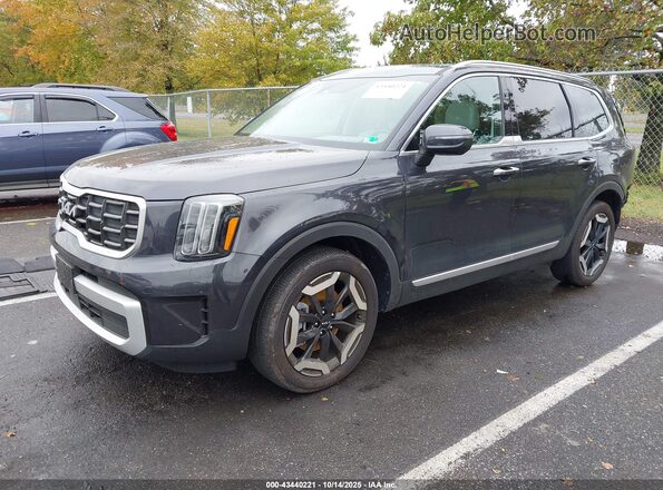 5XYP64GC3SG609066 2025 KIA TELLURIDE Gray Vista tres cuartos delantera izquierda