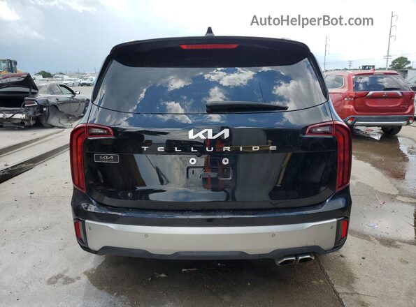 5XYP64GC4PG388892 2023 KIA TELLURIDE Black Հետևի տեսք