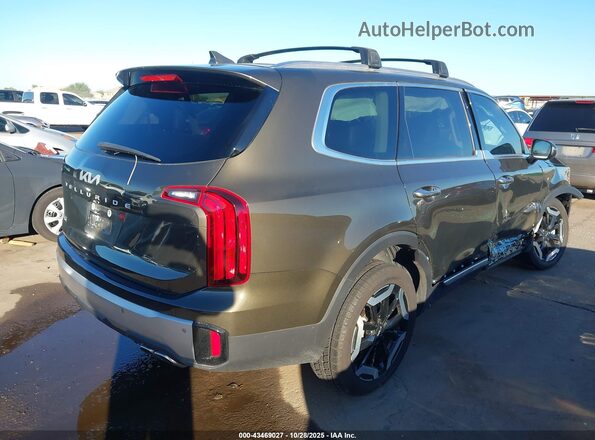 5XYP64GC4RG502067 2024 KIA TELLURIDE Brown უკანა მარჯვენა