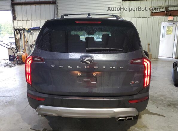 5XYP64HC1LG011798 2020 KIA TELLURIDE Gray Vista trasera