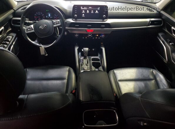 5XYP64HC1LG011798 2020 KIA TELLURIDE Gray Vista del salpicadero