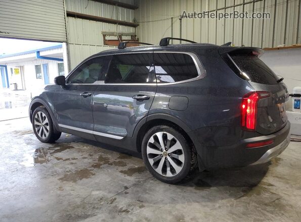 5XYP64HC1LG011798 2020 KIA TELLURIDE Gray Trasero izquierdo