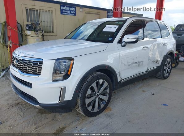 5XYP64HC7LG073867 2020 KIA TELLURIDE White Передня ліва чверть