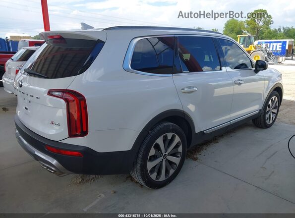 5XYP64HC7LG073867 2020 KIA TELLURIDE White Задня права чверть