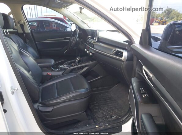 5XYP64HC7LG073867 2020 KIA TELLURIDE White Вид салону спереду