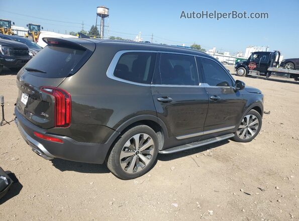 5XYP64HC7LG096565 2020 KIA TELLURIDE Brown უკანა მარჯვენა