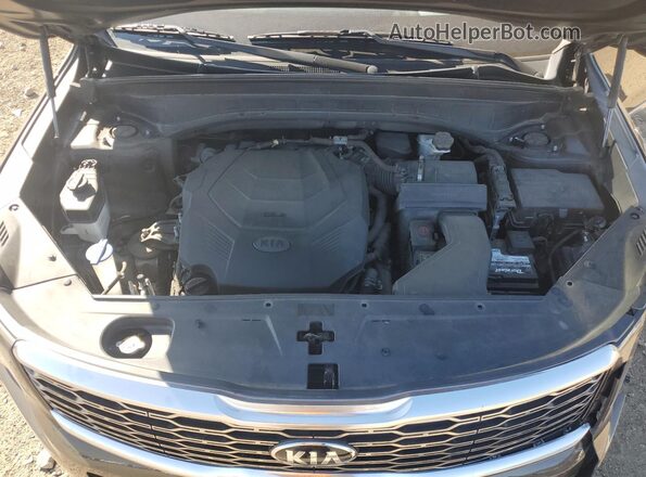 5XYP64HC7LG096565 2020 KIA TELLURIDE Brown ძრავის განყოფილების ხედი