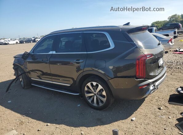 5XYP64HC7LG096565 2020 KIA TELLURIDE Brown უკანა მარცხენა