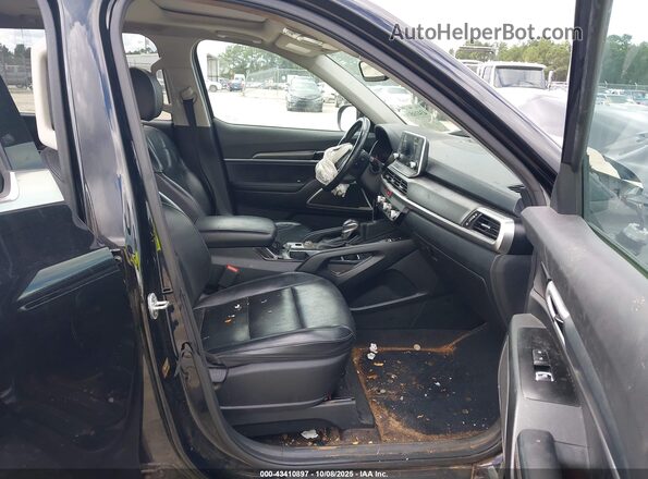 5XYP64HC8MG188639 2021 KIA TELLURIDE Черный Вид салона спереди