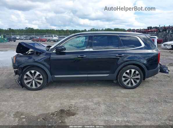 5XYP64HC8MG188639 2021 KIA TELLURIDE Черный Панорамный вид салона 360°