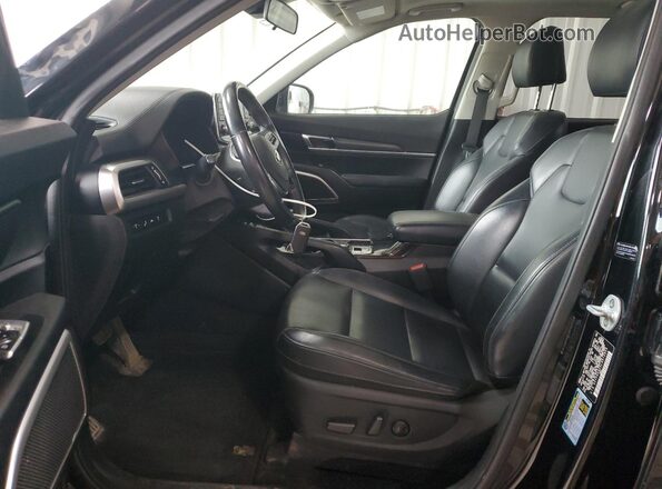 5XYP6DHC0LG012800 2020 KIA TELLURIDE Black Вид салону спереду