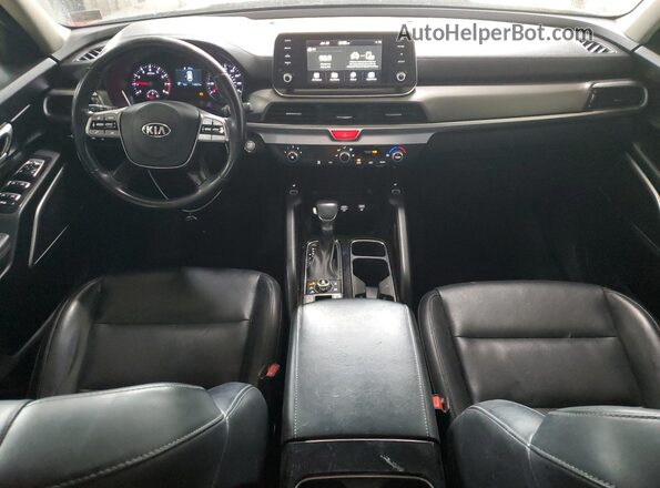 5XYP6DHC0LG012800 2020 KIA TELLURIDE Black Вид панелі приладів