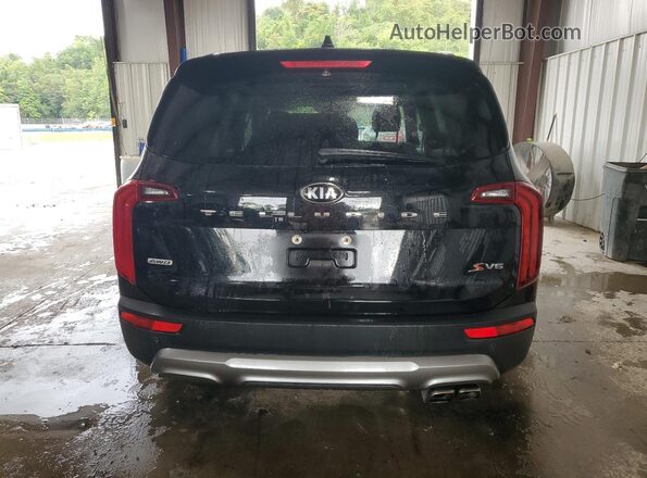 5XYP6DHC0LG012800 2020 KIA TELLURIDE Black Вид ззаду
