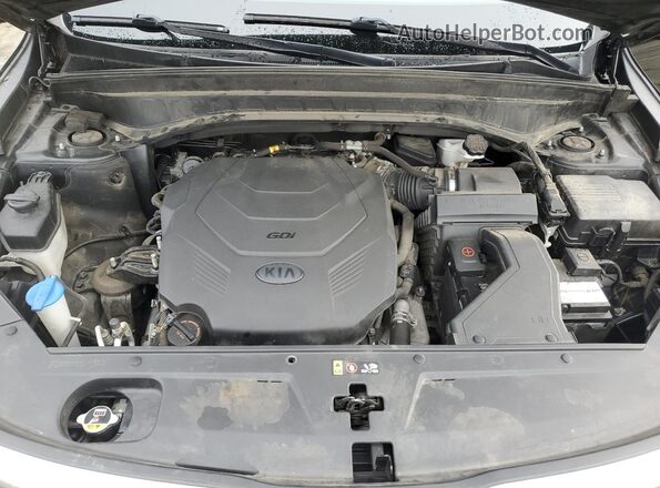5XYP6DHC0LG032593 2020 KIA TELLURIDE Black Вид підкапотного простору