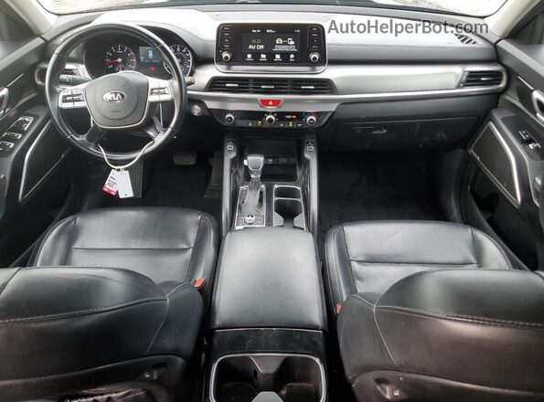 5XYP6DHC0LG032593 2020 KIA TELLURIDE Black Вид панелі приладів
