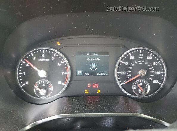 5XYP6DHC1NG236161 2022 KIA TELLURIDE Black Vista del cuadro de instrumentos