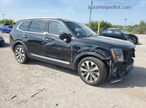 5XYP6DHC1NG236161 2022 KIA TELLURIDE Black Delantero derecho