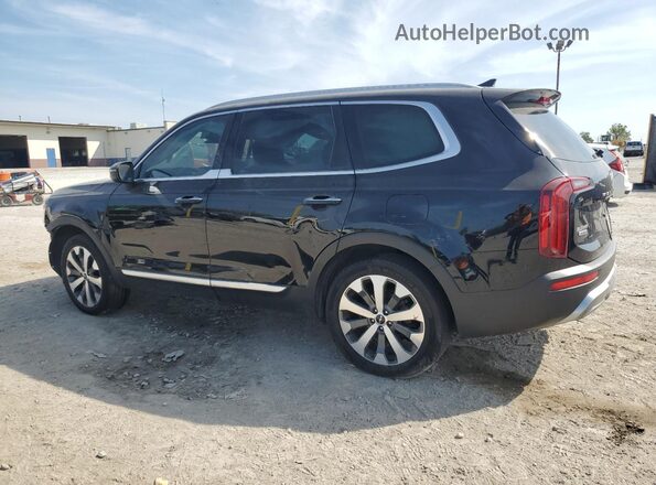 5XYP6DHC1NG236161 2022 KIA TELLURIDE Black Trasero izquierdo
