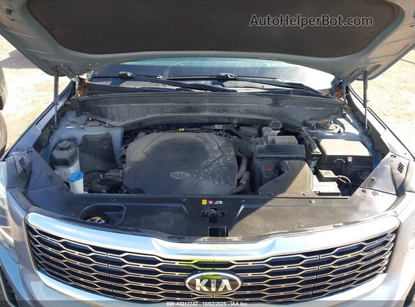 5XYP6DHC4LG012833 2020 KIA TELLURIDE Gray Widok z tyłu