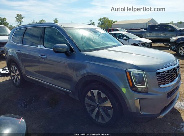 5XYP6DHC4LG012833 2020 KIA TELLURIDE Gray Widok wnętrza 360 stopni