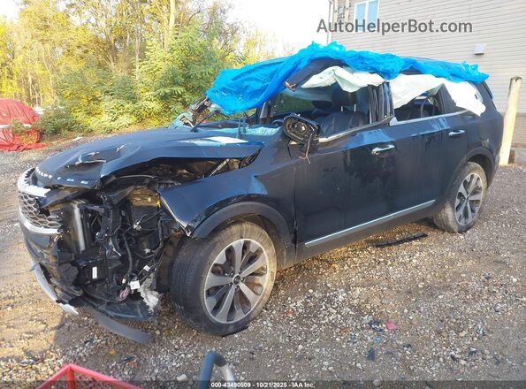 5XYP6DHC4LG081523 2020 KIA TELLURIDE Черный Передняя левая четверть
