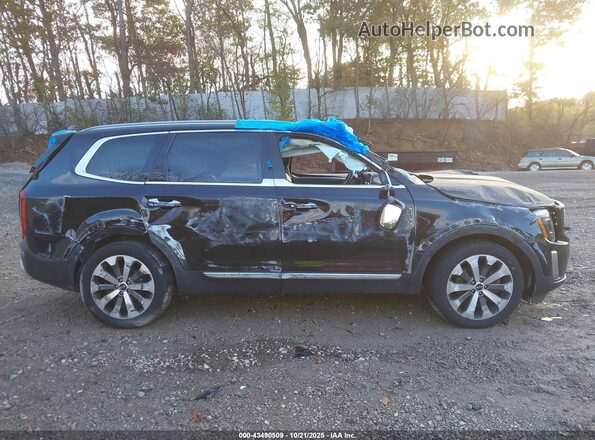 5XYP6DHC4LG081523 2020 KIA TELLURIDE Черный Вид задней части салона