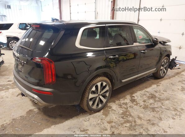 5XYP6DHC4NG239698 2022 KIA TELLURIDE Черный Задняя правая четверть