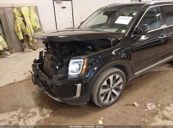 5XYP6DHC4NG239698 2022 KIA TELLURIDE Черный Вид спереди