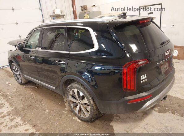 5XYP6DHC4NG239698 2022 KIA TELLURIDE Черный Задняя левая четверть