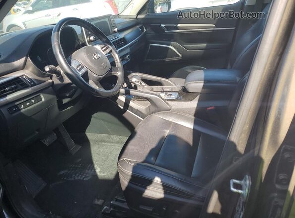 5XYP6DHC6LG062133 2020 KIA TELLURIDE Серый Вид салона спереди