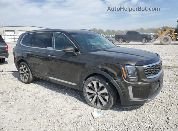 5XYP6DHC6LG062133 2020 KIA TELLURIDE Серый Передняя правая четверть